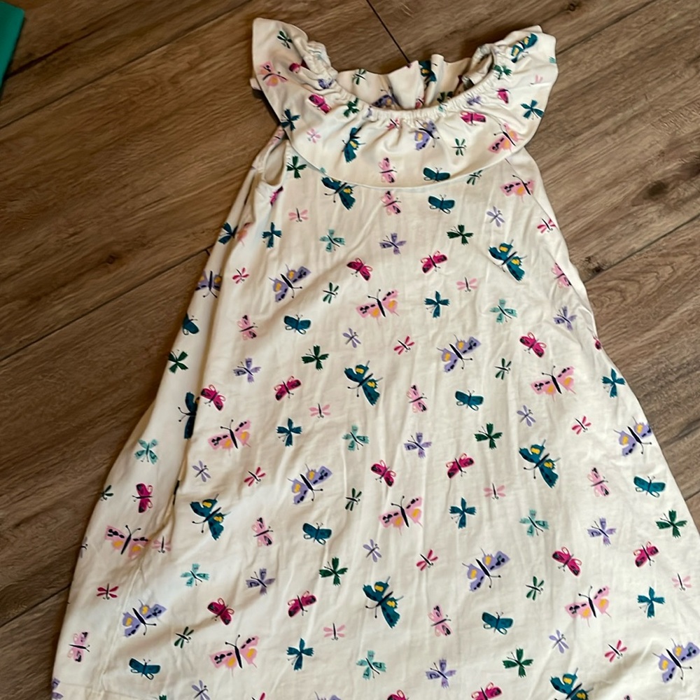 Hanna Andersson, sleeveless butterfly dress